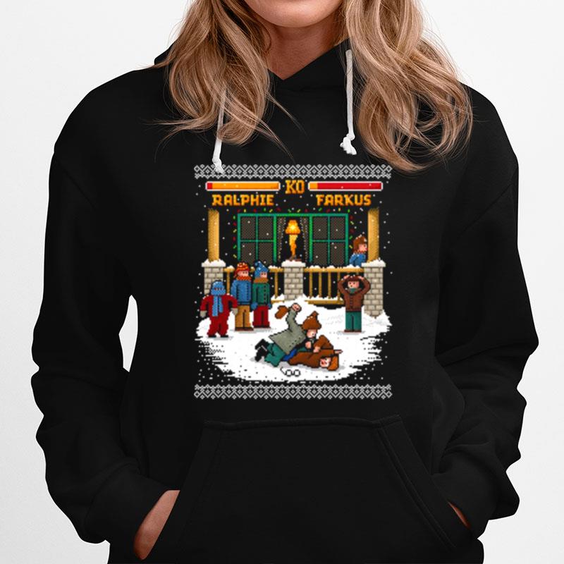 The Christmas Fight Game Oline Christmas Hoodie