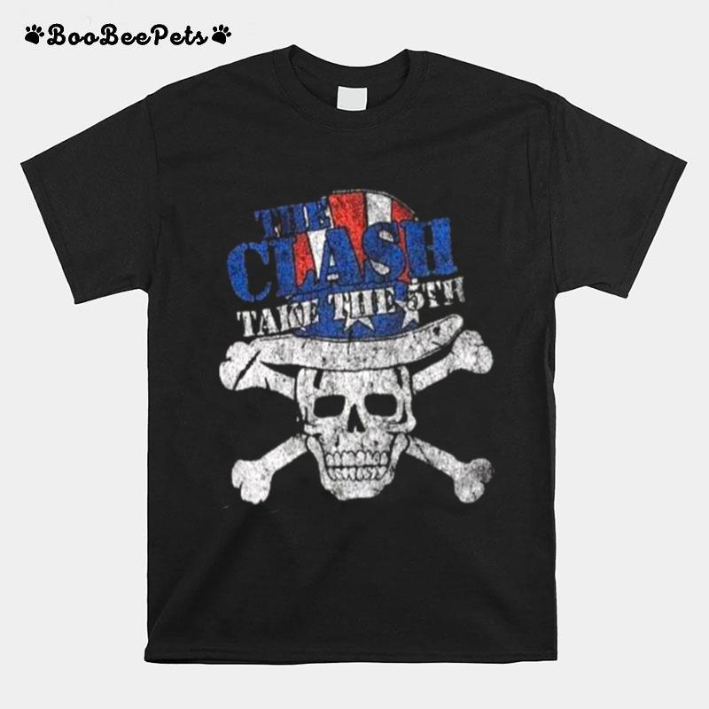 The Clash Take The Fifth Skull T-Shirt