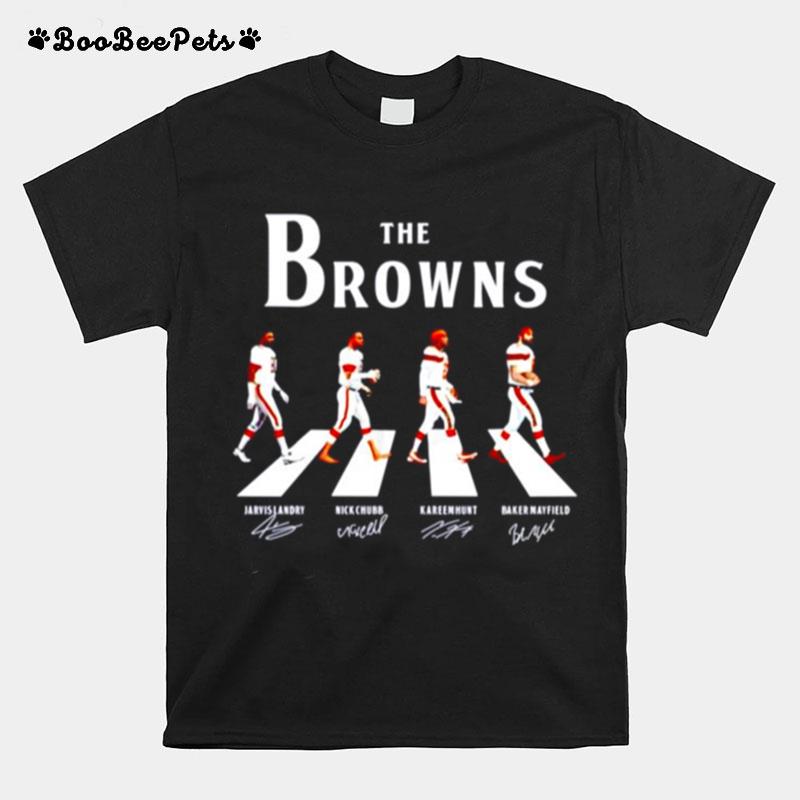 The Cleveland Browns Abbey Road Signatures T-Shirt