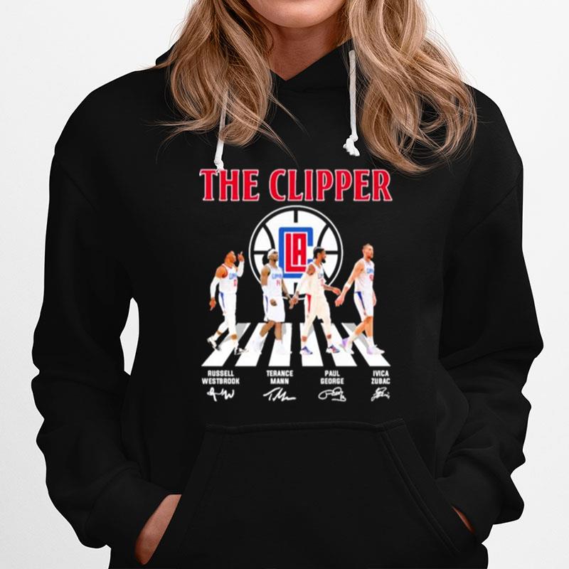 The Clipper Abbey Road Russell Westbrook Terance Mann Signatures Hoodie