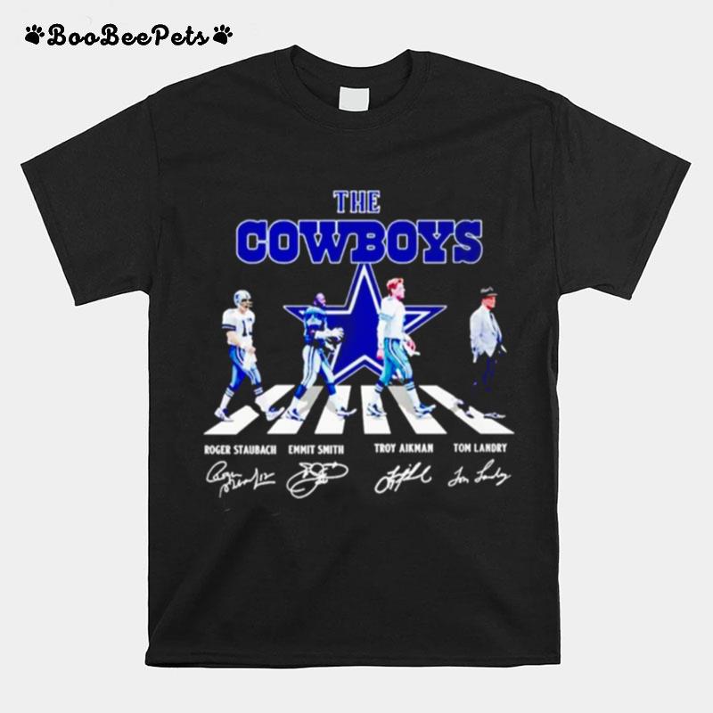 The Cowboys Abbey Road Signatures T-Shirt