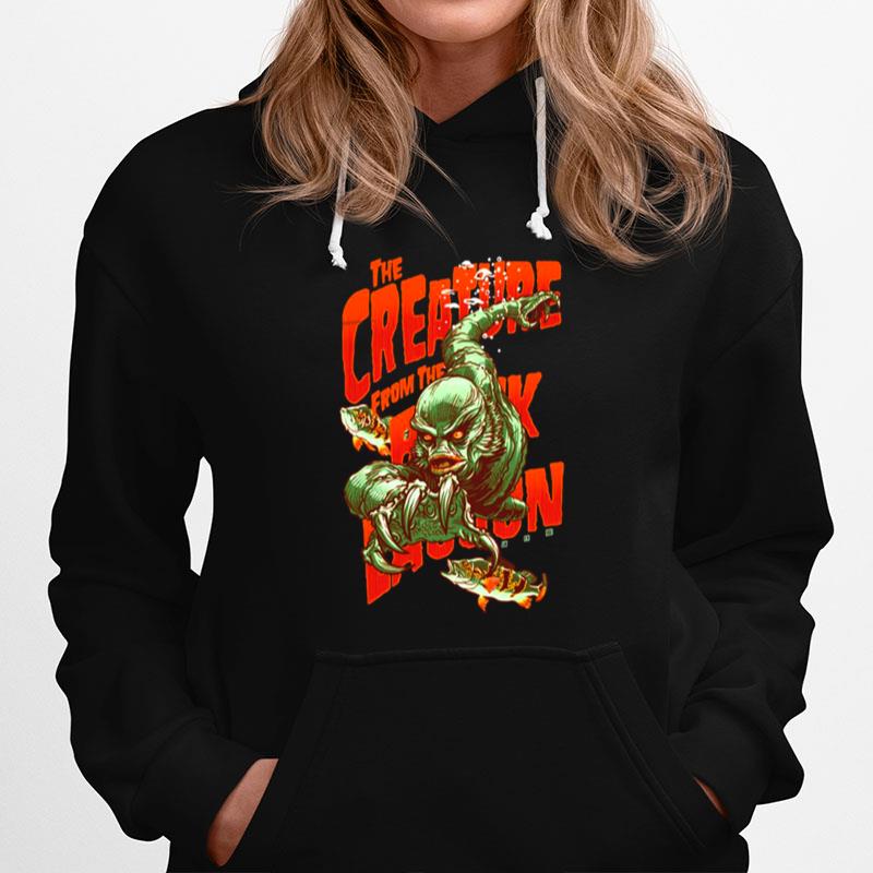 The Creature From Black Lagoon Hallloween Fanart Hoodie