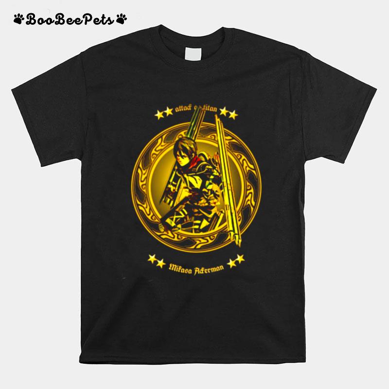 The Cruel World Mikasa Attack On Titan T-Shirt