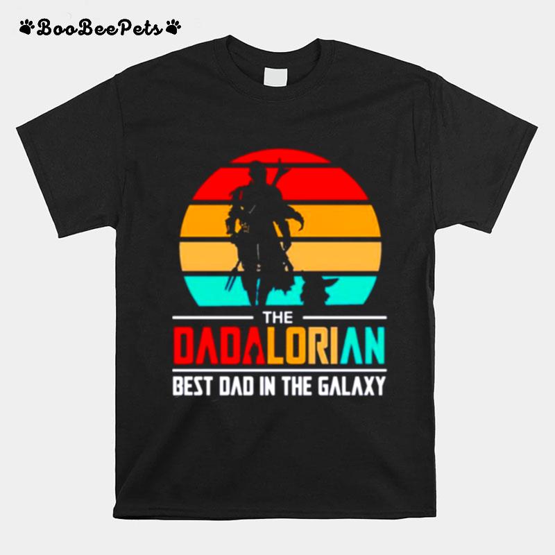 The Dadalorian Best Dad In The Galaxy Vintage T-Shirt