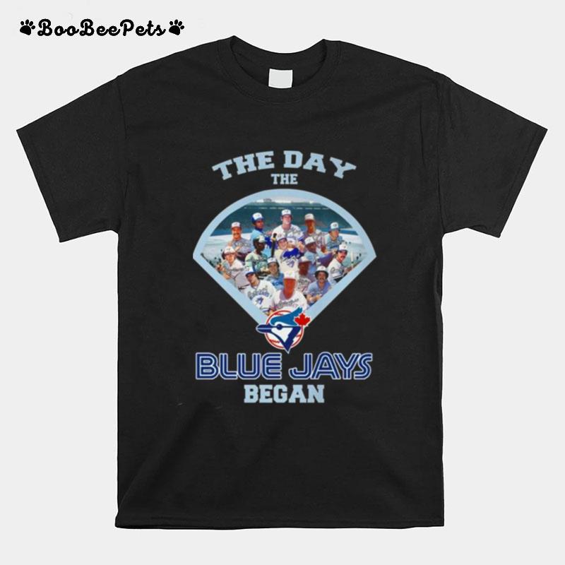 The Day The Blue Jays Began Signatures T-Shirt