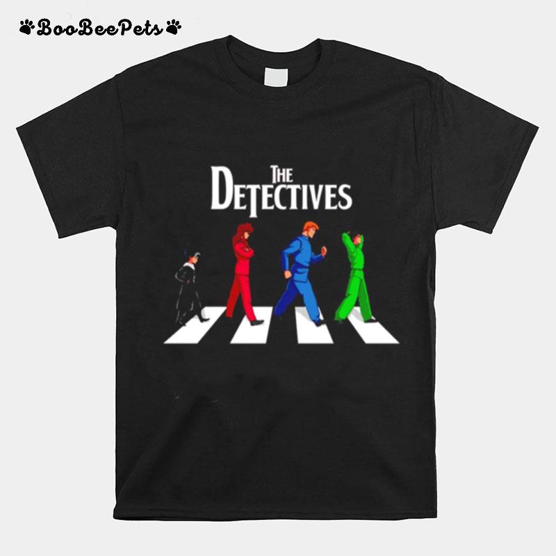 The Detectives Abbey Road Anime And Manga T-Shirt