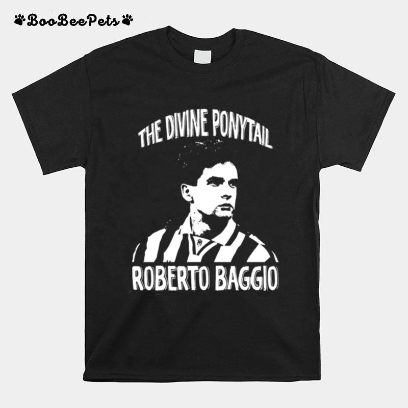 The Divine Ponytail Roberto Baggio T-Shirt