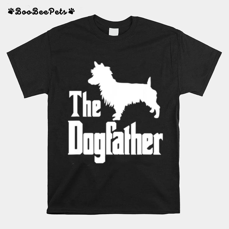 The Dogfather Dog Australian Terrier T-Shirt