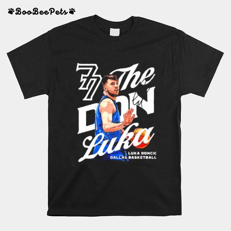 The Don Luke Luka Doncic Dallas Basketball Art T-Shirt