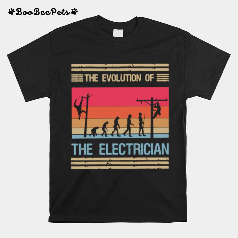 The Evolution Of The Electrician T-Shirt