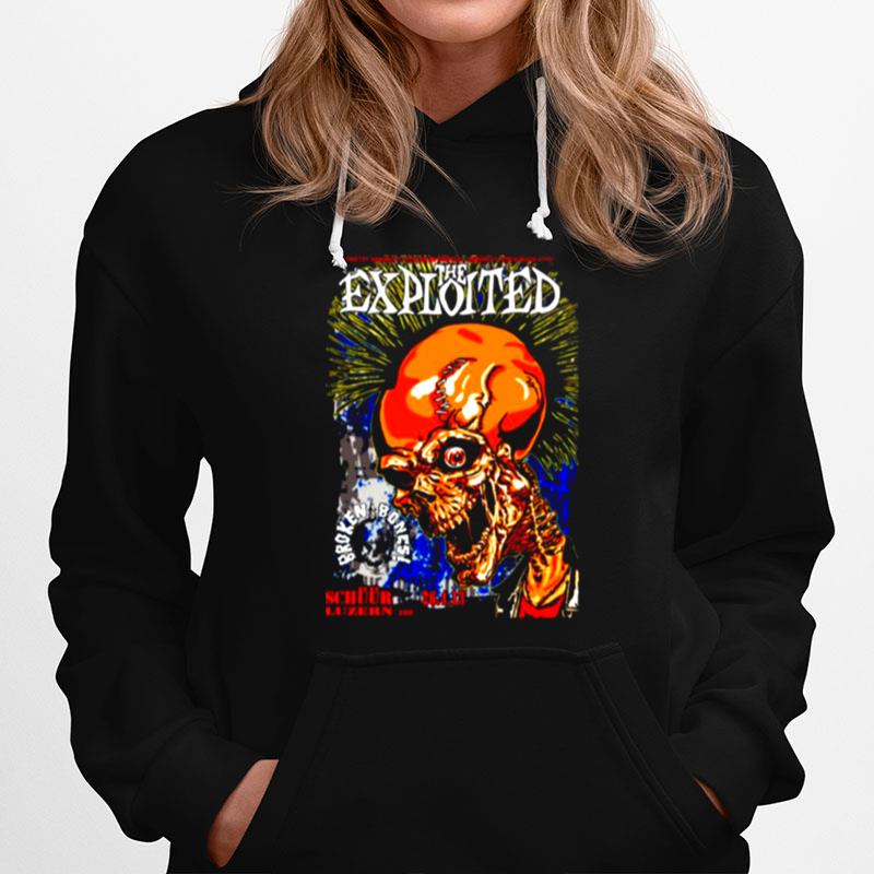 The Exploited Live And Loud Hoodie