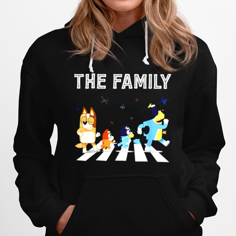 The Family Blueys Cartoon Hoodie