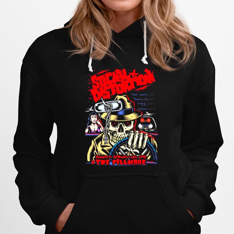 The Fillmore Social Distortion Artwork Hoodie