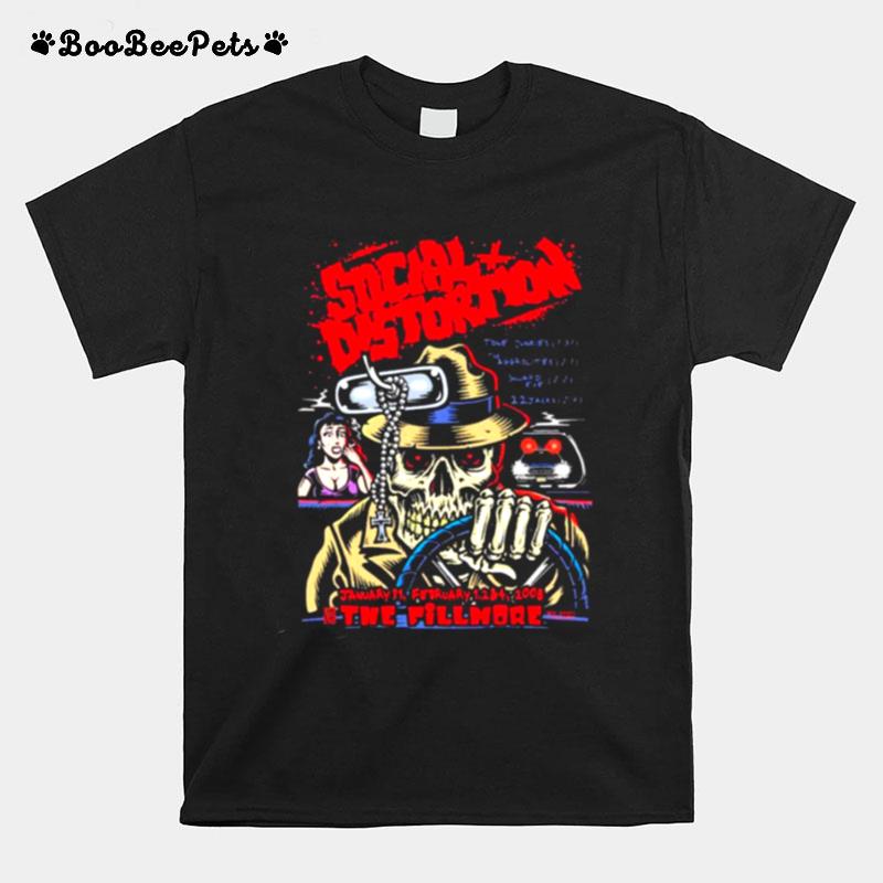 The Fillmore Social Distortion Artwork T-Shirt