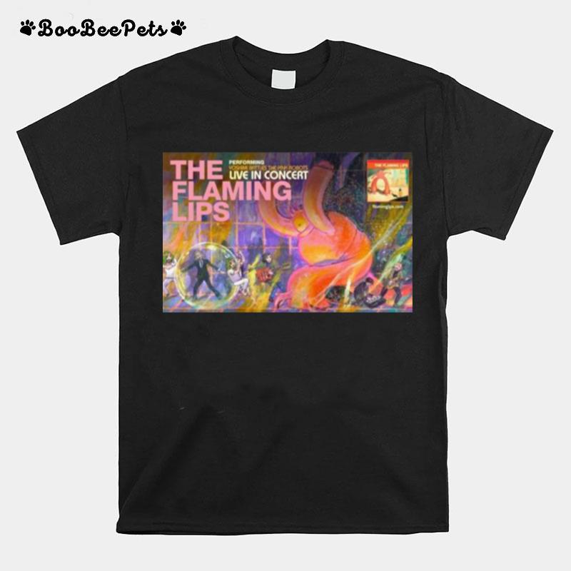 The Flaming Lips Announce Additional Yoshimi Battles The Pink Robots Shows Tour 2023 T-Shirt