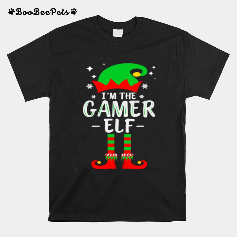 The Gamer Elf Matching Family Group Christmas T-Shirt