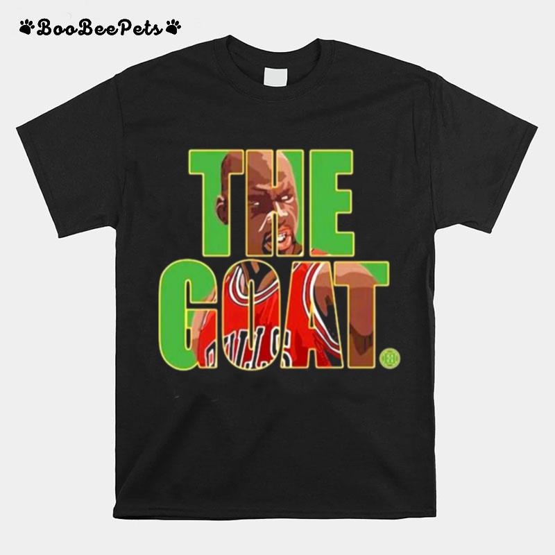 The Goat Chicago Bulls Basketball Team T-Shirt