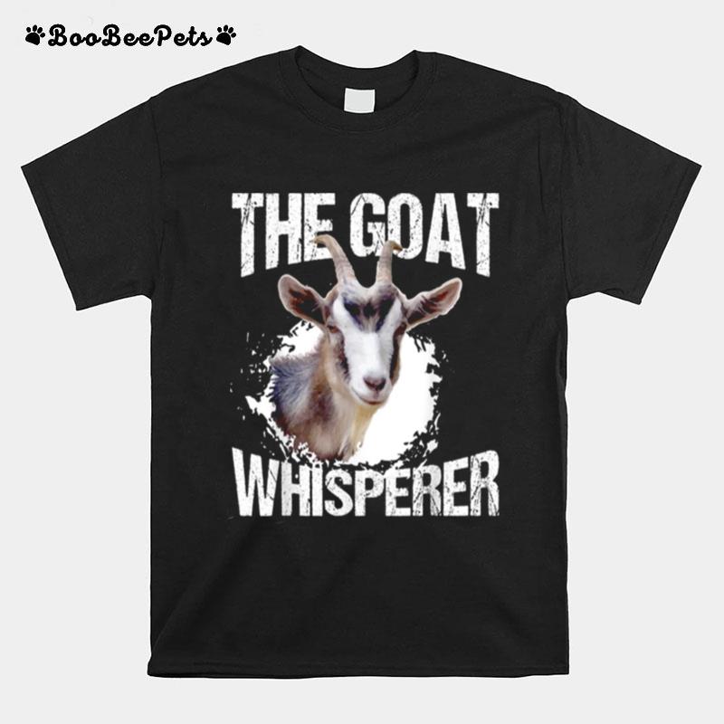 The Goat Whisperer Simulator Goat T-Shirt