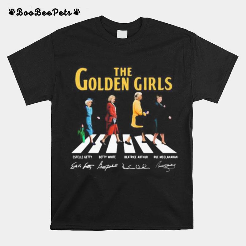 The Golden Girls Crossing The Line Signatures T-Shirt