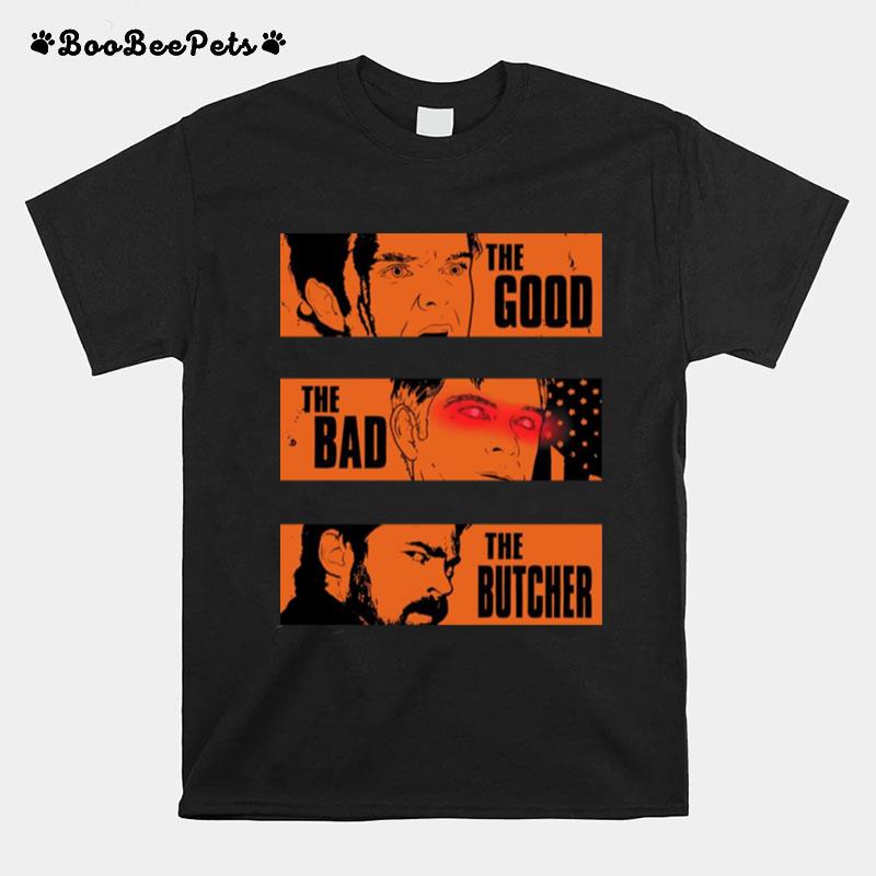 The Good The Bad The Butcher The Boys T-Shirt