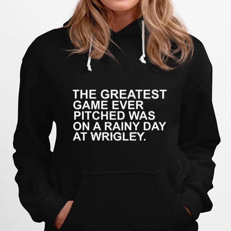 The Greatest Game Ever Pitched Hoodie