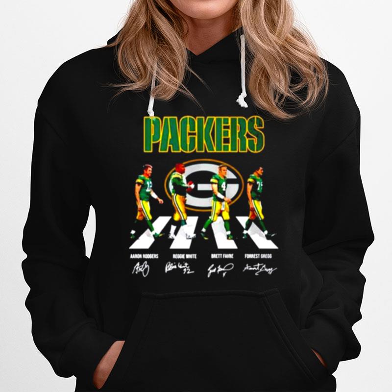 The Green Bay Packers Abbey Road Signatures Green Bay Packers Hoodie
