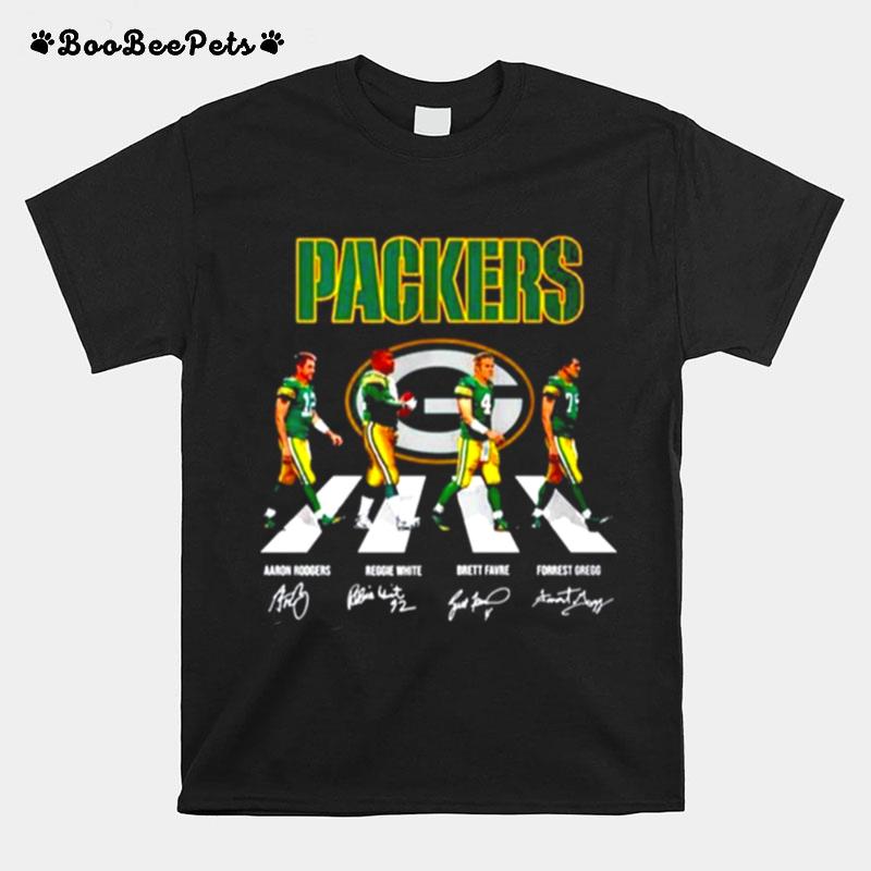 The Green Bay Packers Abbey Road Signatures Green Bay Packers T-Shirt