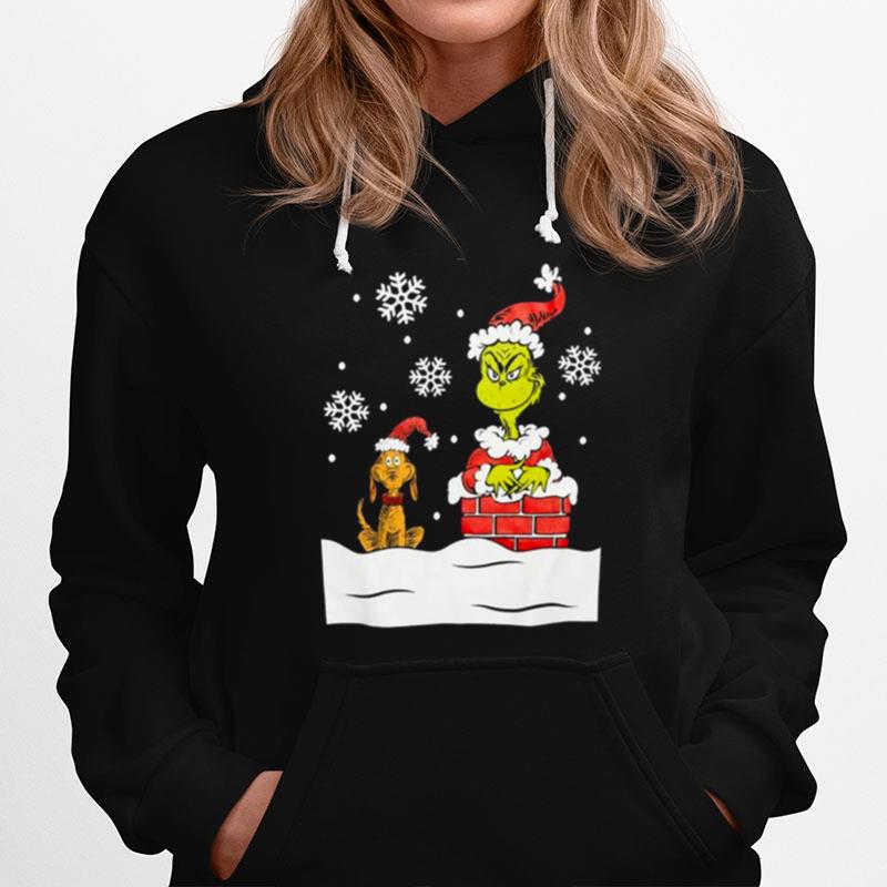 The Grinch And Max Chimneys Christmas 2022 Hoodie