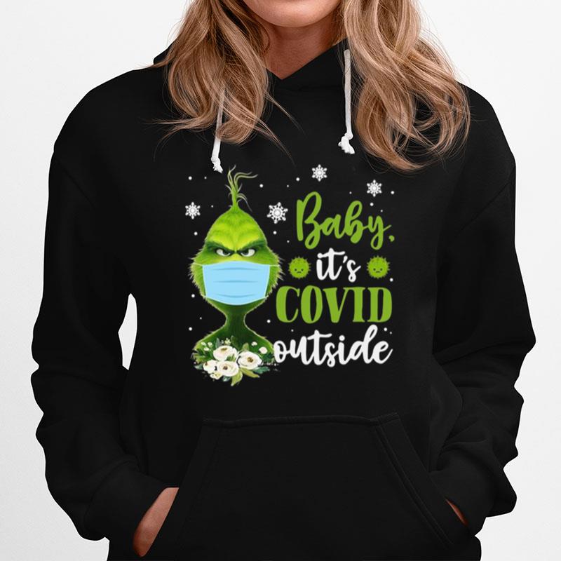 The Grinch Face Mask Baby Its Covid 19 Outside Hoodie