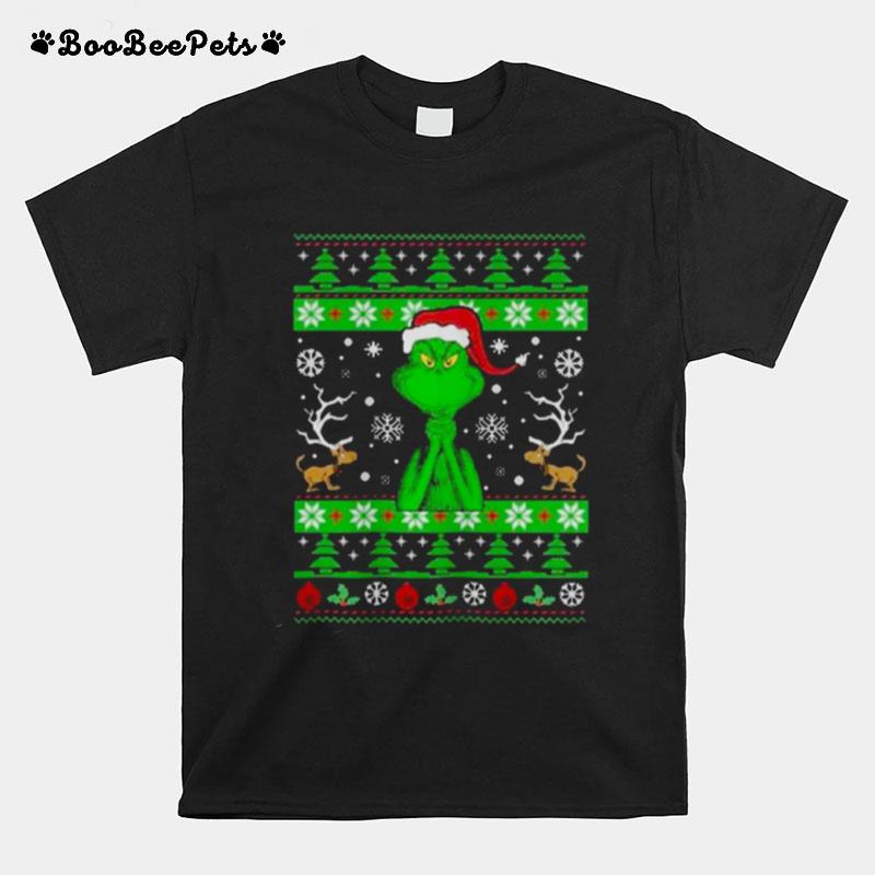 The Grinch Stole Ugly Christmas 2022 T-Shirt