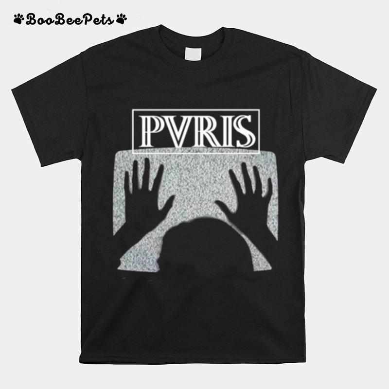 The Hand Mirror Pvris Music Logo Band T-Shirt