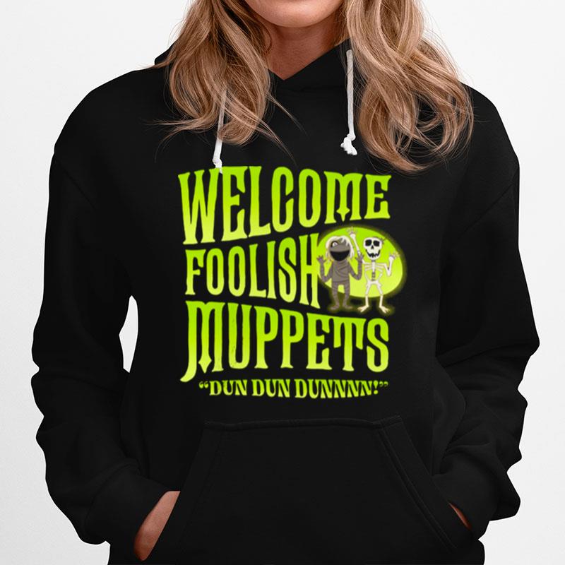 The Haunted Mansion Welcome Foolish Muppets Disneyland Halloween Fall Hoodie