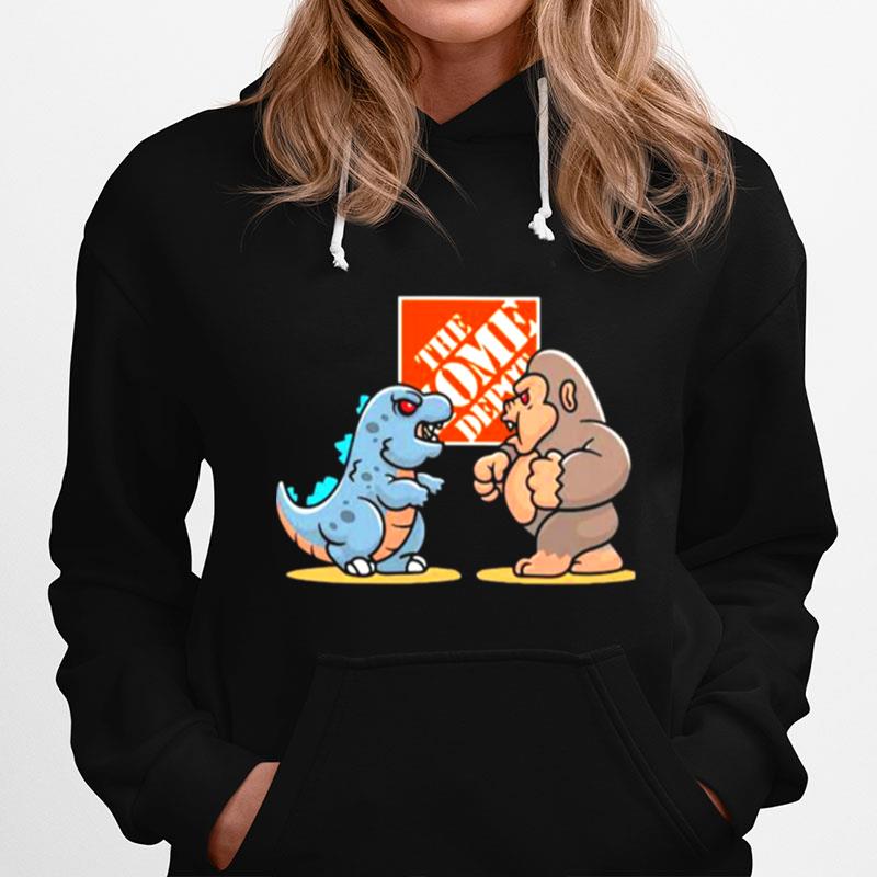 The Home Depot Baby Kong And Baby Godzilla Hoodie