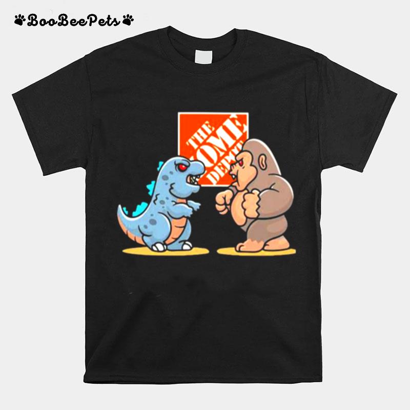 The Home Depot Baby Kong And Baby Godzilla T-Shirt