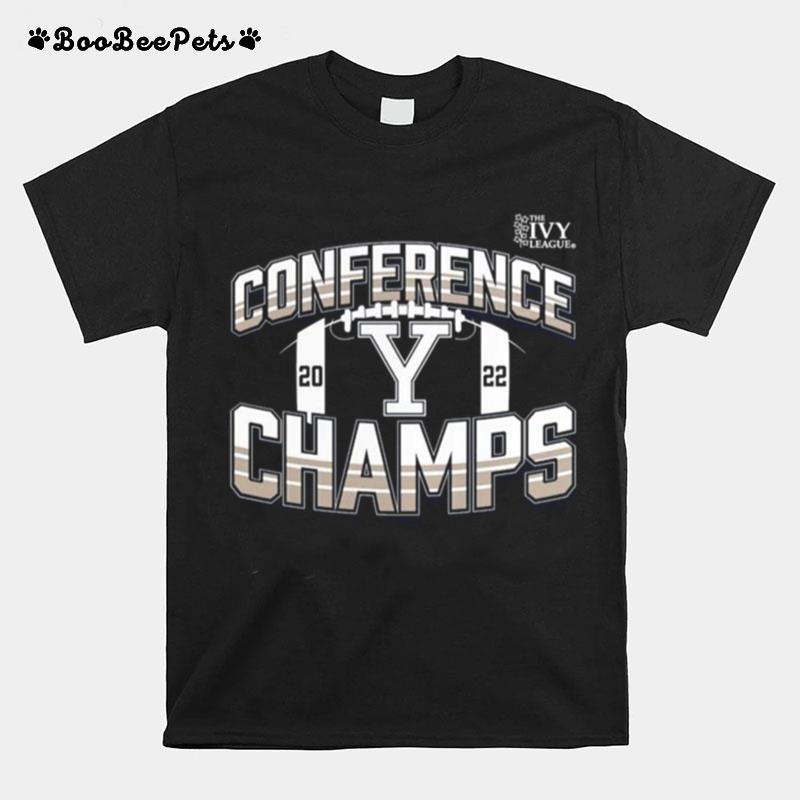 The Ivy League Yale Bulldogs 2022 Conference Champions T-Shirt