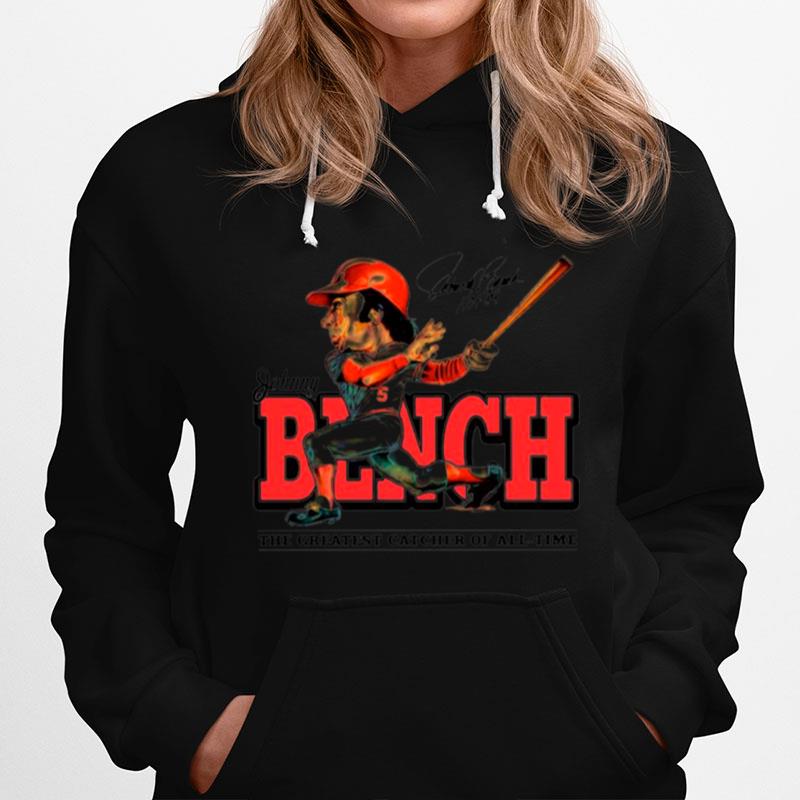 The Johnny Bench Hall Of Heroes Tee Hoodie