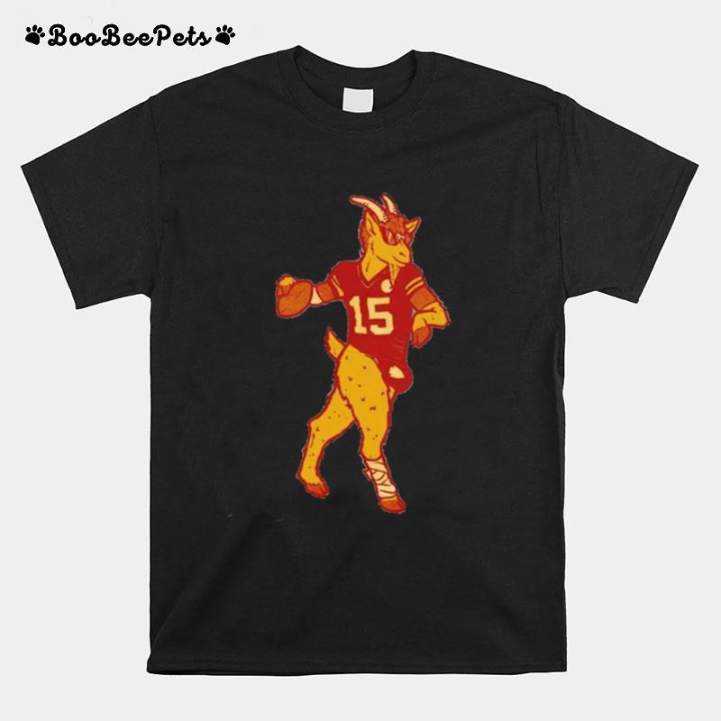 The Kc Goat Patrick Mahomes Football Champions T-Shirt