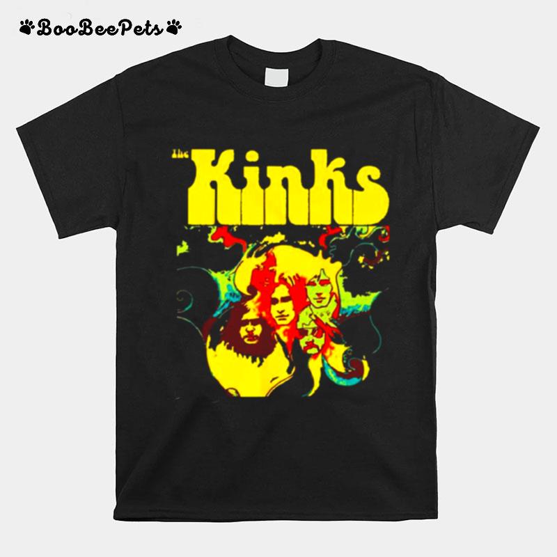 The Kinks Love Rock Band Retro Vintage T-Shirt