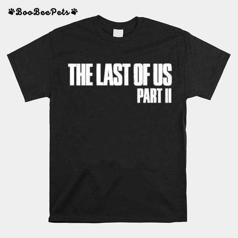 The Last Of Us Merchandise The Last Of Us Part Ii T-Shirt