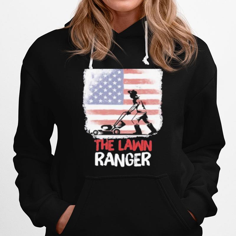 The Lawn Ranger American Flag Hoodie