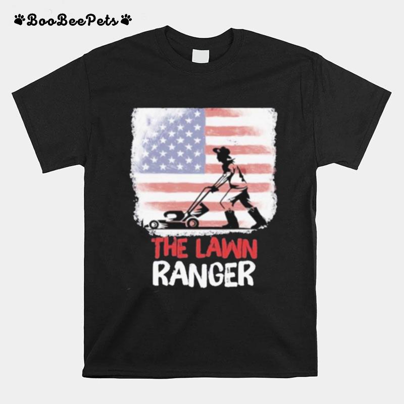 The Lawn Ranger American Flag T-Shirt