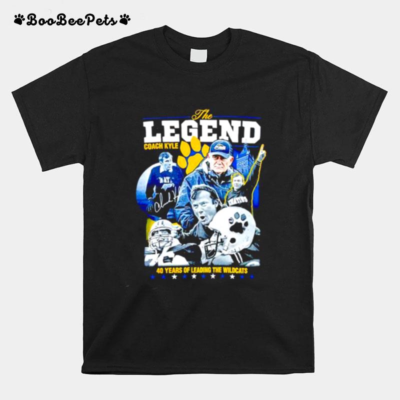 The Legend Kyle Chico 40 Years Of Leading The Wildcars Signature T-Shirt