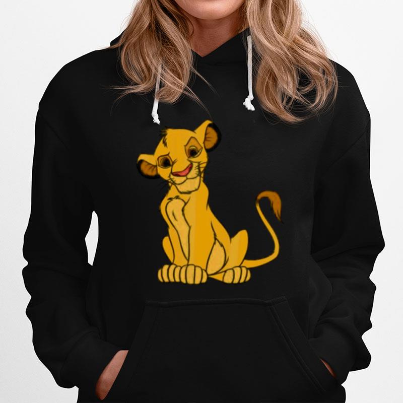 The Lion King Young Simba Sitting Up Hoodie