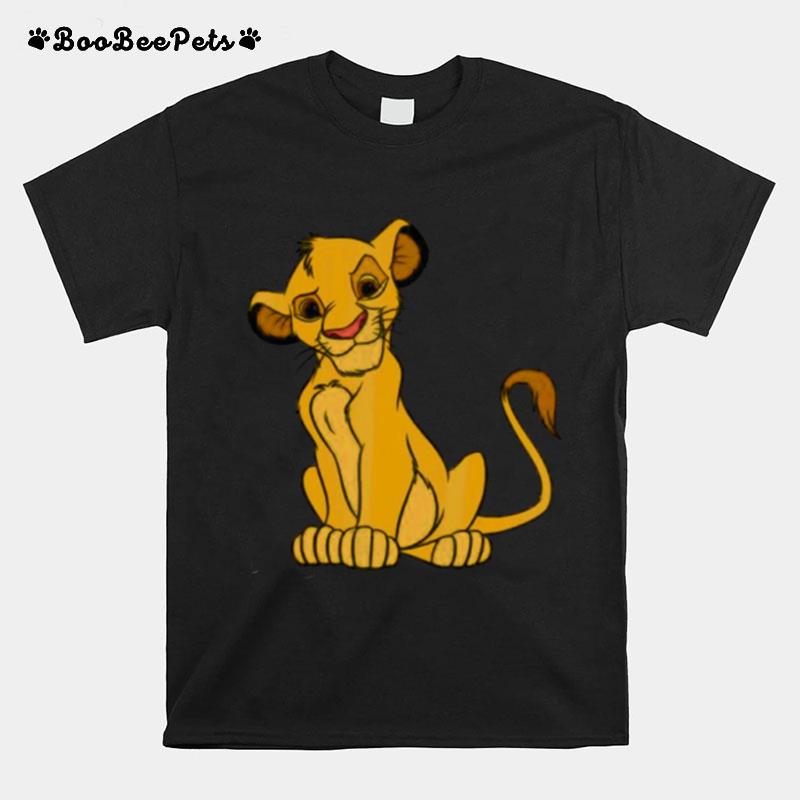 The Lion King Young Simba Sitting Up T-Shirt