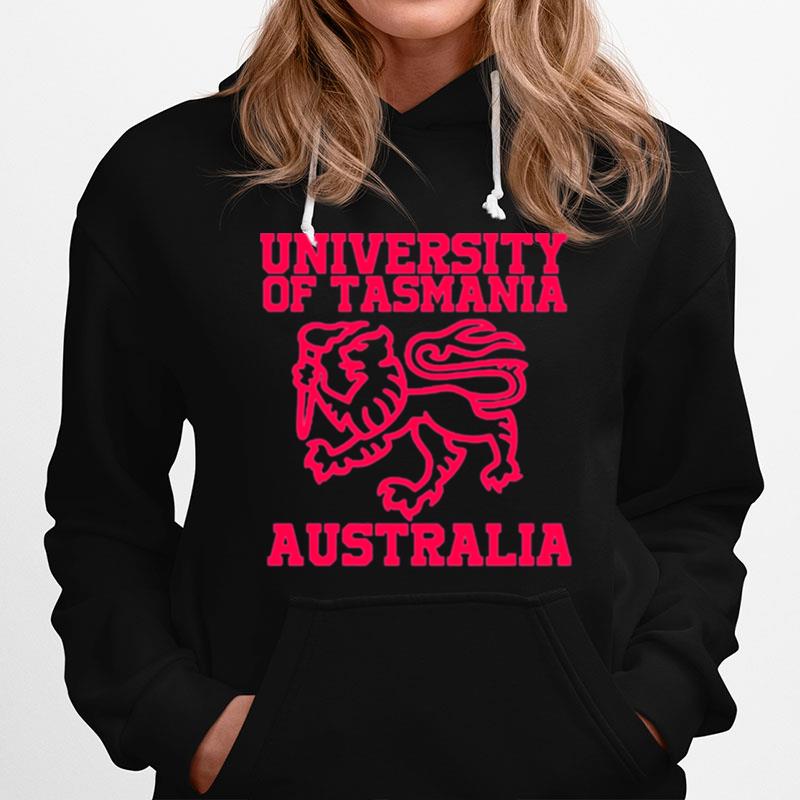 The Lion Logo University Of Tasmania Hoodie