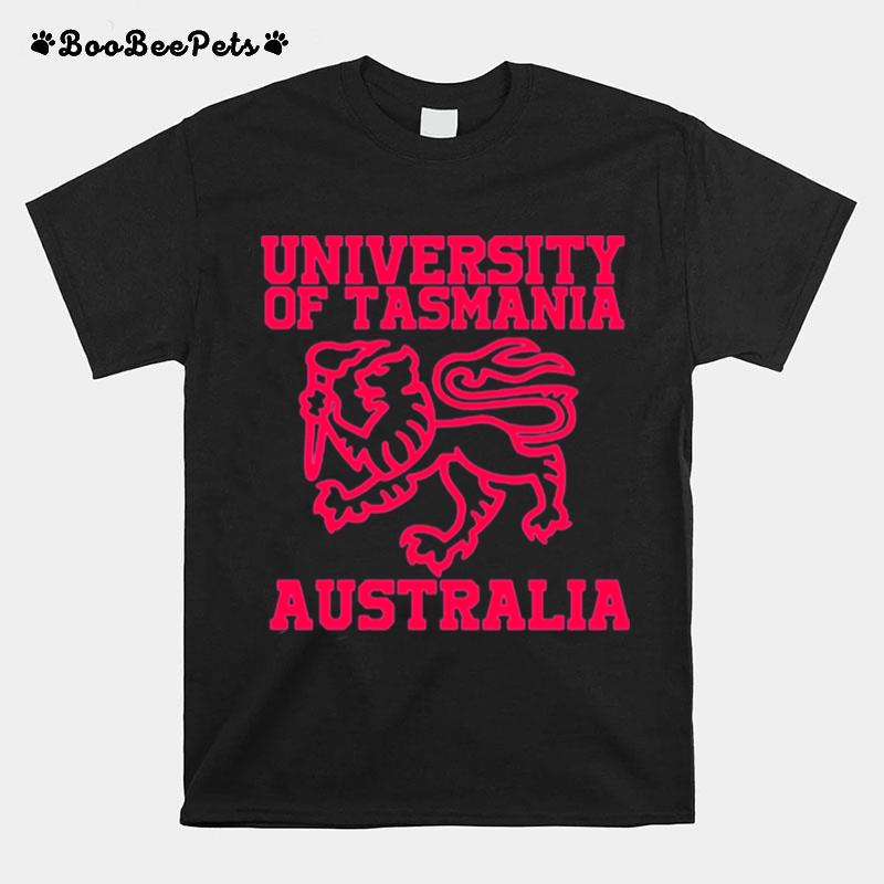 The Lion Logo University Of Tasmania T-Shirt