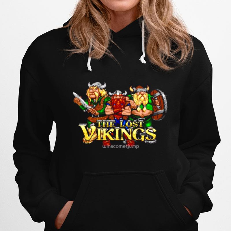 The Lost Vikings Genesis Title Screen Hoodie