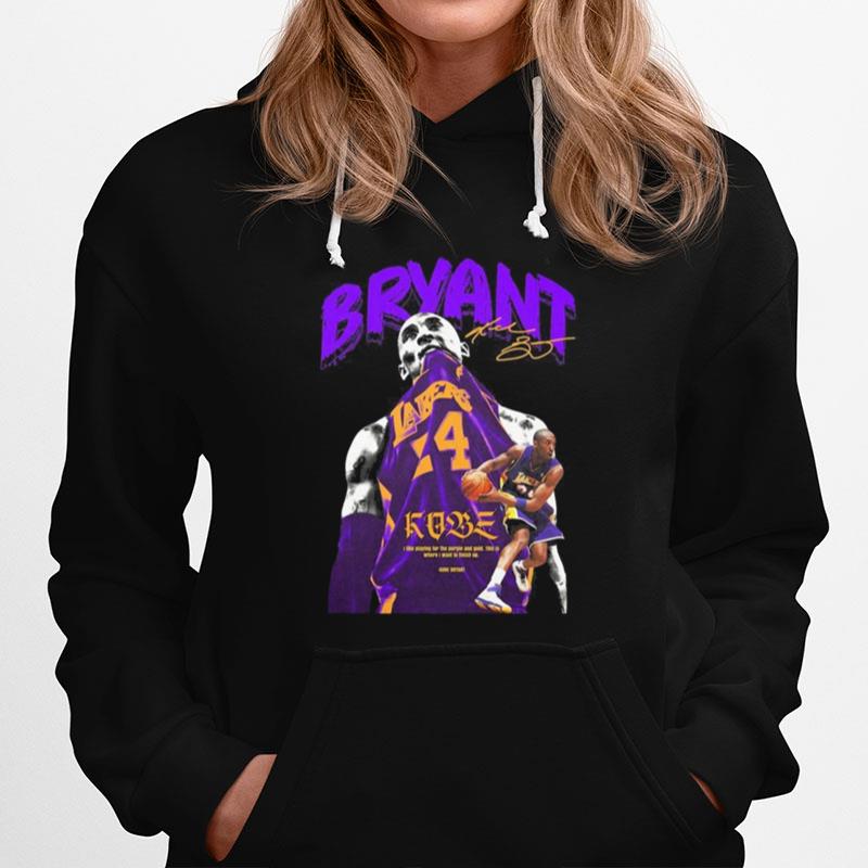 The Mamba Kobe Bryant Signatures Vintage Hoodie