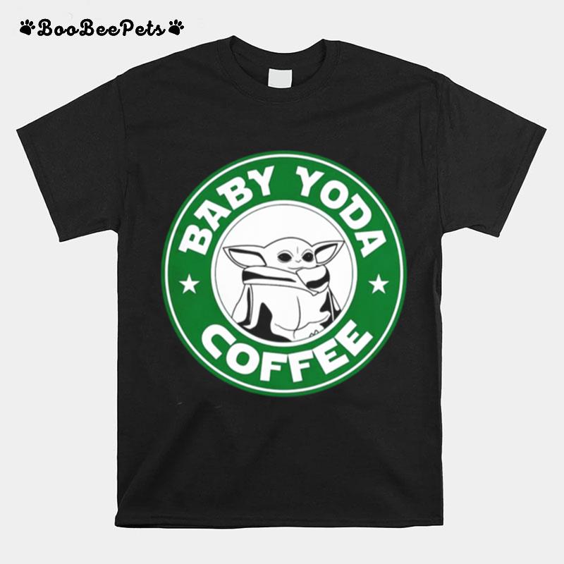 The Mandalorian Baby Yoda Coffee T-Shirt