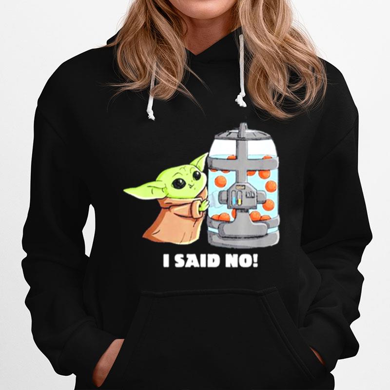 The Mandalorian The Child I Said No Egg Container Hoodie